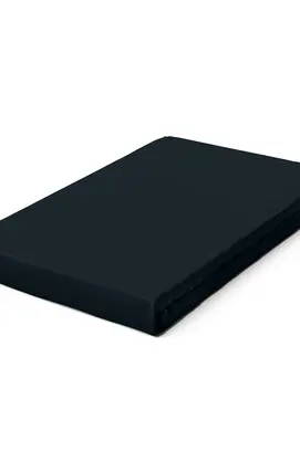 Schlafgut Pure Jersey Hoeslaken XL - 180x200 - 200x220 799 Off-Black