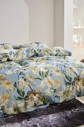Essenza Rosalee  dekbedovertrek Iceblue 2p set 260x220