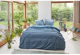 Beddinghouse Housse de couette Yori Blue 140x200/220 cm