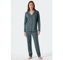 Schiesser Pyjama Long 178056 dark blue 46/3XL