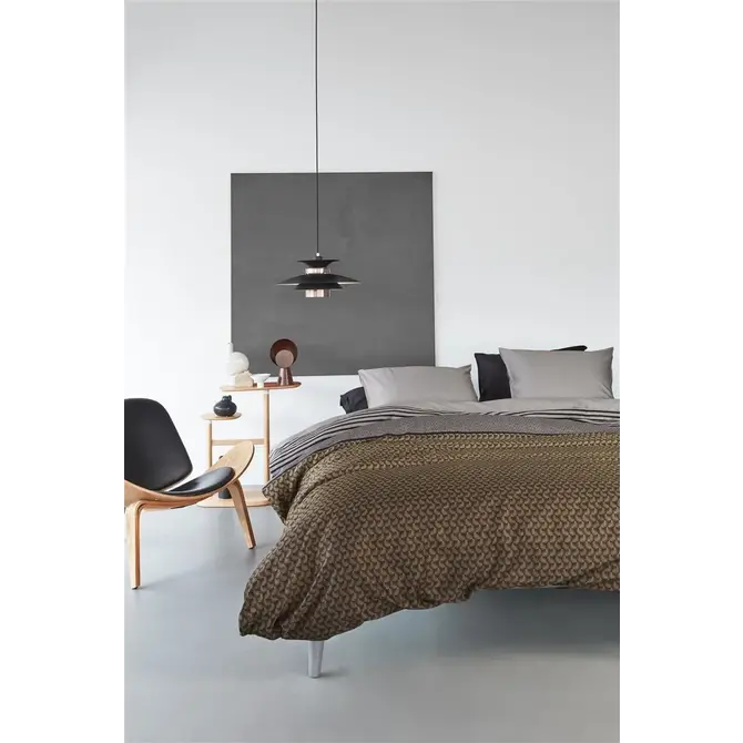 Beddinghouse Dutch Design Shitake Housse de couette - Brown 200x200/220 cm