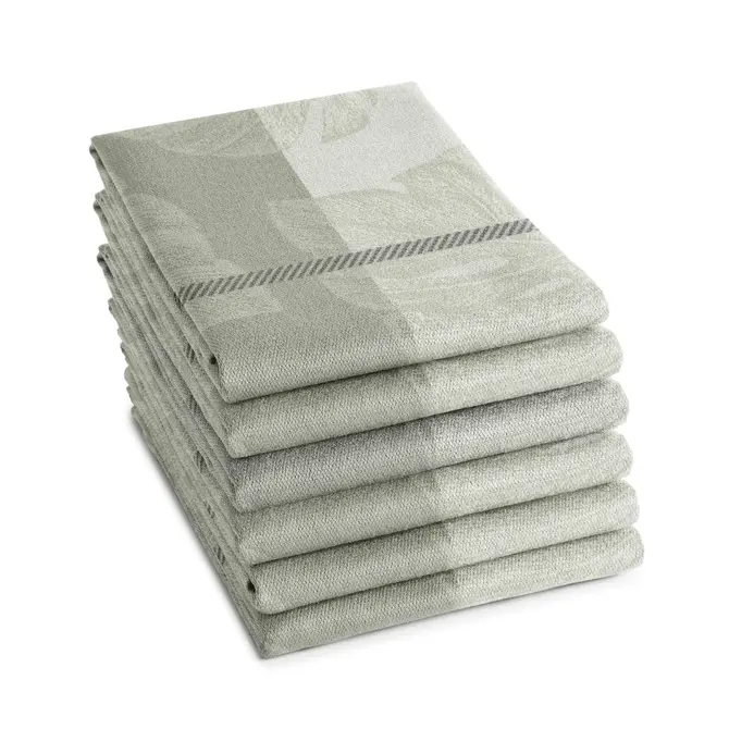 DDDDD theedoek monstera 60x65 cream