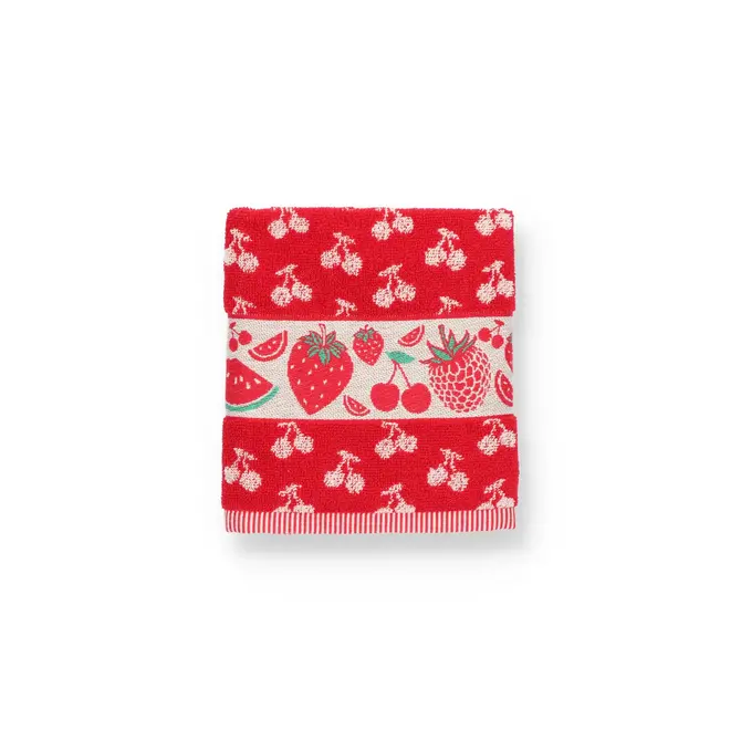 Bunzlau Castle Kitchen Towel Fruit Red (essuie-tout en forme de château)