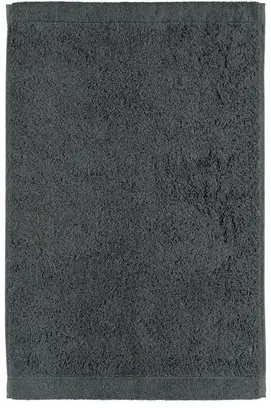 Cawo Lifestyle Uni serviette de toilette Anthracite