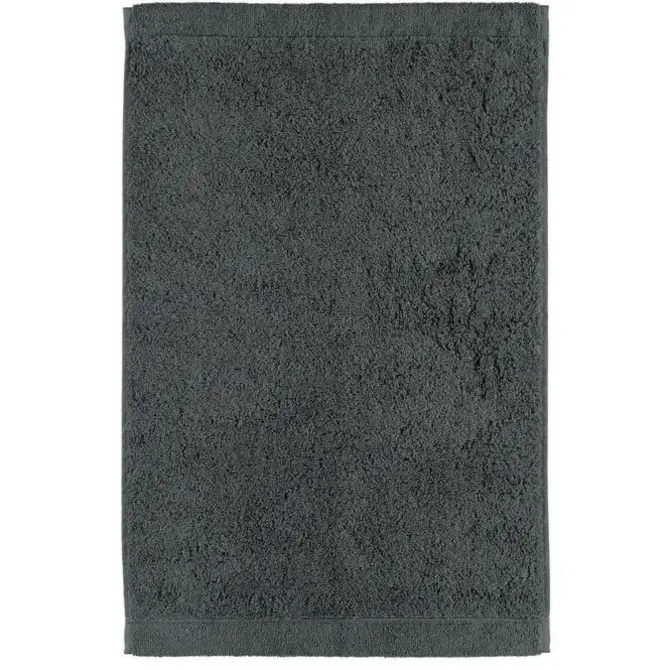 Cawo Lifestyle Uni serviette de toilette Anthracite