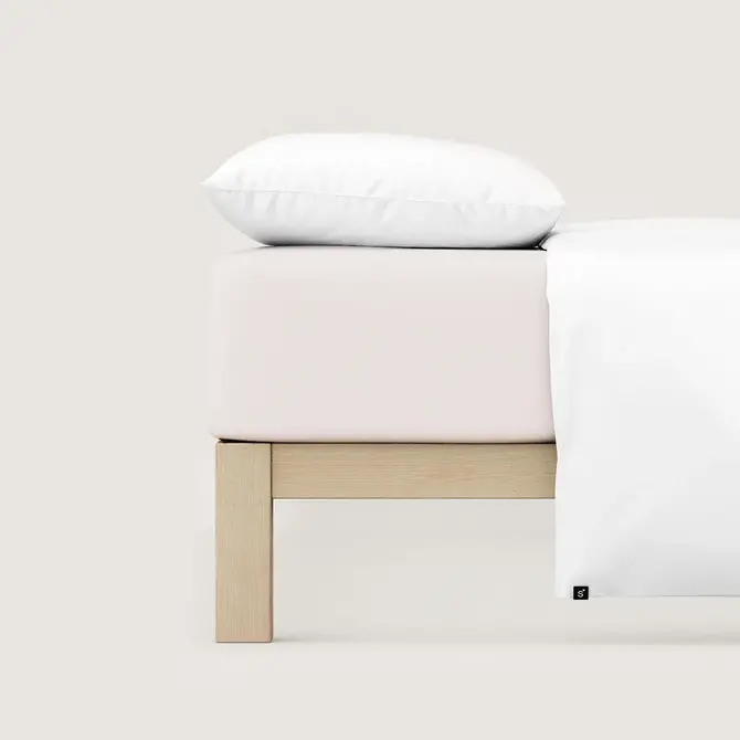 Schlafgut Pure Jersey Hoeslaken XL - 180x200 - 200x220 744 Sand Light