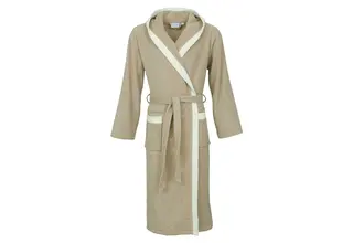 Carl Ross unisex badjas 740300 cork/off white M