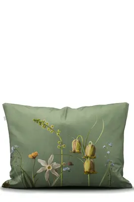 Essenza Ficaria Kussensloop Greenish 60x70