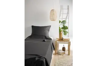 De Witte Lietaer OLIVIA Ensemble de draps Ebony 180x280 + 1x 60x70