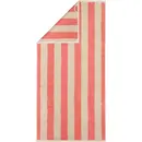 Cawö Cawo Gallery stripes Serviette de douche 70x140 coralle