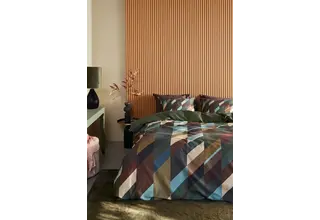 Beddinghouse Roan housse de couette Olive Green 200x200/220