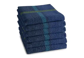 DDDDD keukendoek madras 50x55 blue