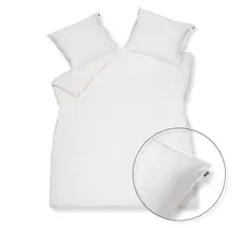 Vandyck Pure 24 Seerzuck. Dekbedovertrek Offwhite Lits-jumeaux (240x200/220)