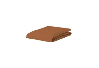 Essenza Minte drap-housse 90x210 Cuir brun