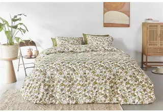 Beddinghouse Dekbedovertrek Tess Ochre 200x200/220 cm