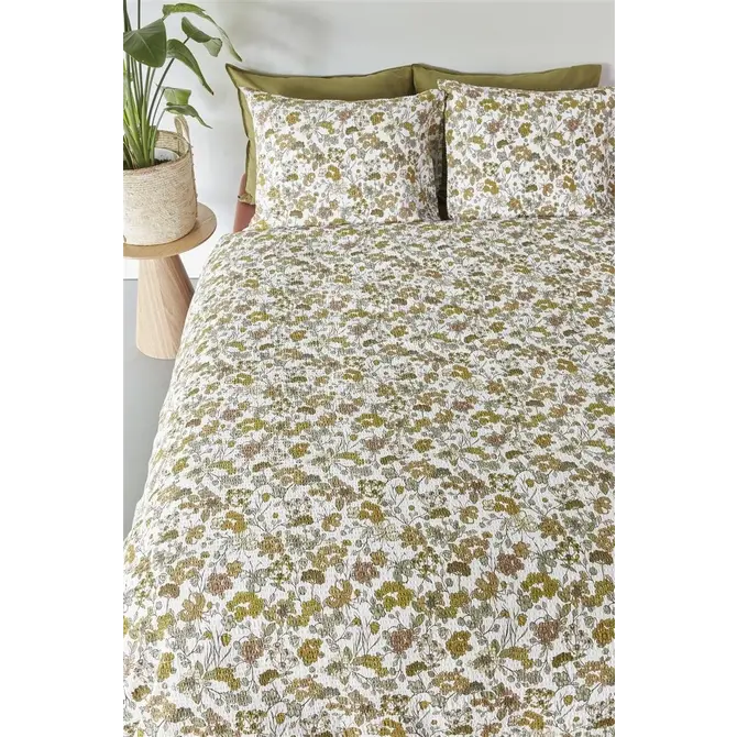 Beddinghouse Housse de couette Tess Ochre 200x200/220 cm