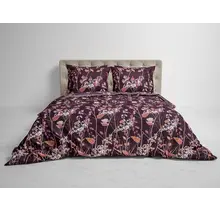 Heckett & Lane Revi Housse de couette 140x200/220 Raisin Red