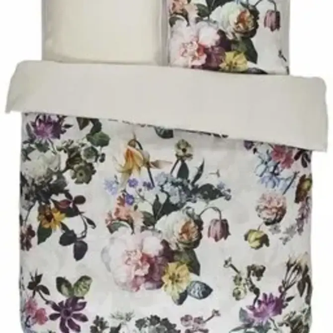 Essenza Fleur  dekbedovertrek Ecru 2p set 260x220