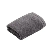 Serviette de toilette Vossen Vegan Life dunkelgrau 30x30