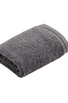 Vossen zeepdoekje Vegan Life dunkelgrau 30x30