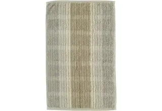 Cawö Cashmere Streifen Serviette de toilette Sand 30x50