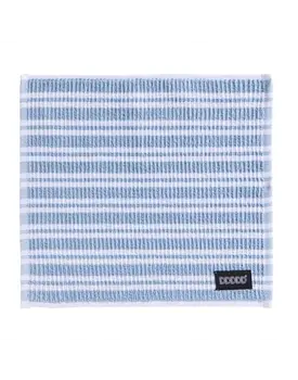 DDDDD vaatdoek Stripe pastel blue 30 x 30 cm