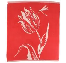 Essuie-tout Bunzlau Castle Tulips rouge