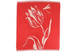 Bunzlau Castle keukendoek Tulips red