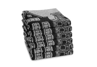 DDDDD keukendoek canal 50x55 black