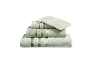 Vandyck Prestige Lines Pale Olive Douchelaken 70x140