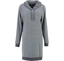 Cawö Dames Lange Hoodie 818 Anthrazit  XS