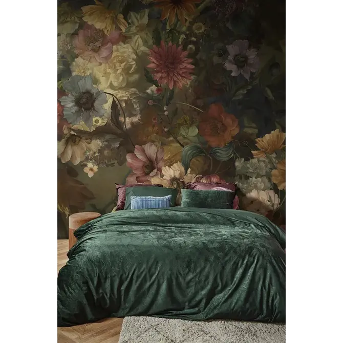 At Home by Beddinghouse Plants Housse de couette - Vert 240x200/220 cm