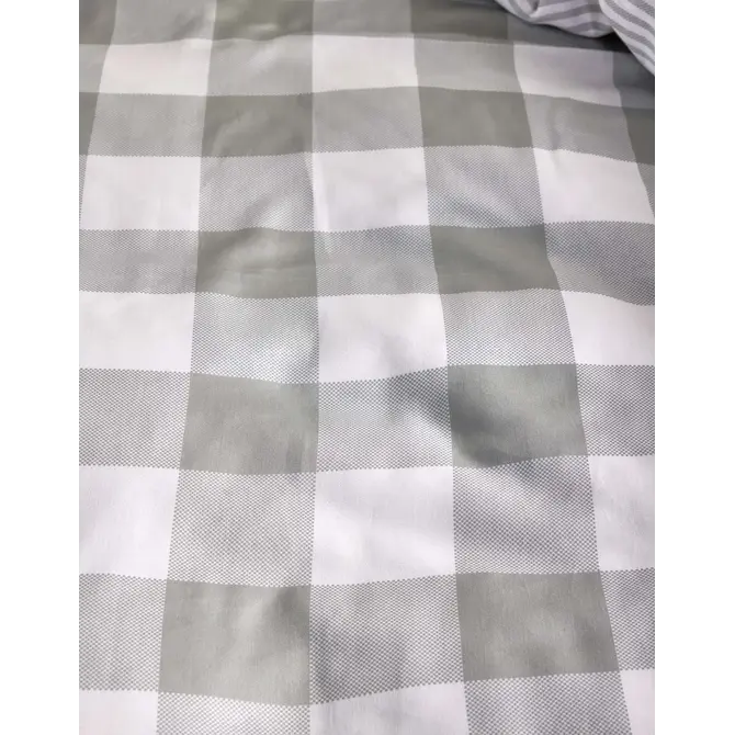 Essenza Chess Duvet Cover Dusty green 140x200/220 Essenza Chess Duvet Cover Dusty green 140x200/220