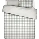 Essenza Essenza Chess Duvet Cover Dusty green 140x200/220