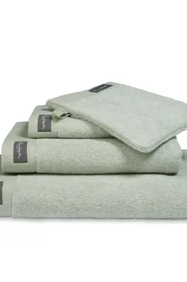 Vandyck Home Mouline Smoke Green Douchelaken 70x140