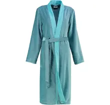 Cawo 6431 Peignoir de bain en velours pour femmes Kimono Turkis 40
