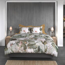 Heckett & Lane Heckett & Lane Botanico Dekbedovertrek 200x200/220 Green