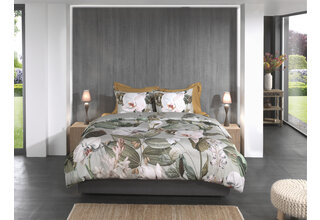 Heckett & Lane Botanico Housse de Couette 200x200/220 Vert