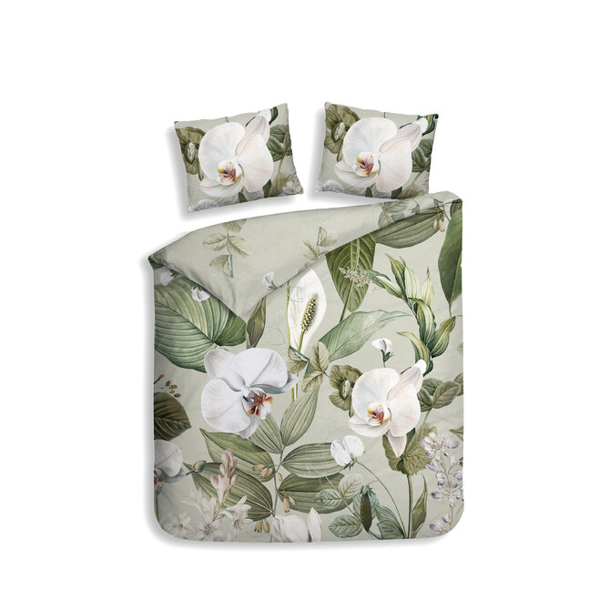 Heckett & Lane Botanico Housse de Couette 200x200/220 Vert