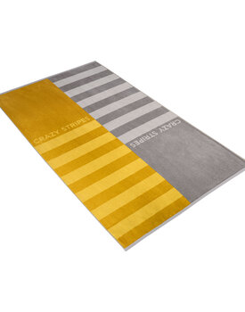 Vossen Strandlaken Crazy Stripes Ginko 100x180