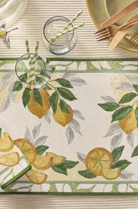 Sander placemat Lemon 32x48