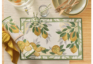 Sander placemat Lemon 32x48
