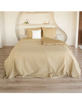 Dommelin Sprei Liva Katoen Brons 180x260 cm