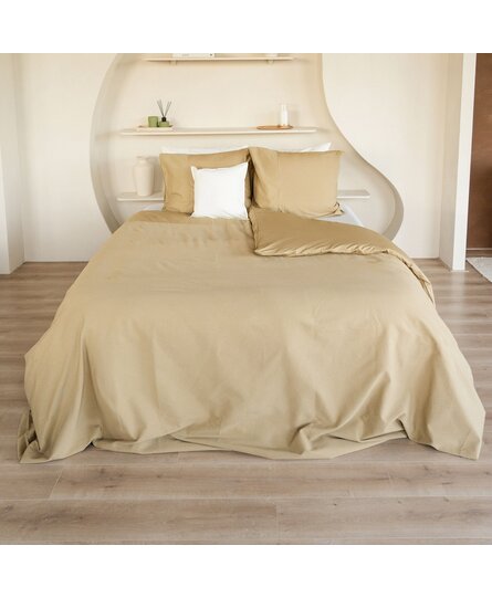 Dommelin Sprei Liva Katoen Brons 180x260 cm