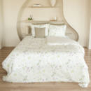 Dommelin Ensemble de housse de couette Dommelin Nature Percale 200tc Vert 140x200/220 cm