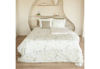 Dommelin Dekbedovertrekset Nature Percal 200tc Groen 240x200/220 cm