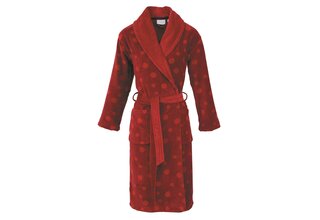 Carl Ross Dames badjas 603210 dark red/deep red 48/50