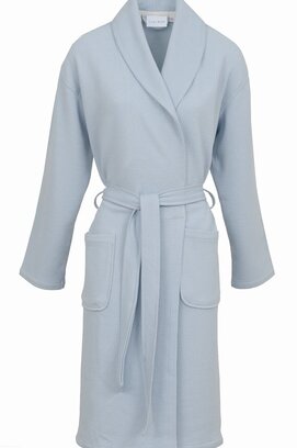 Carl Ross Peignoir 27210 Bleu glace/blanc cassé M