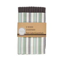 Ten Cate Essentials Ensemble de cuisine Rayure grise
