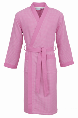 Carl Ross Peignoir 26100 Rose clair/blanc cassé XL